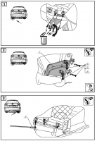 Фаркоп 9016-A Oris на Changan CS75 2014-2018, 2018-2023 без выреза в бампере. Тип шара: A. Нагрузки: 1500/75 кг, масса фаркопа 25,5 кг (без электрики в комплекте) от магазина ФаркопРос